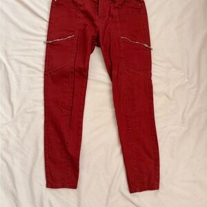 White House Black Market Scarlet Cropped Jeans